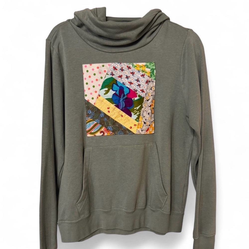 Nike Gray Hoodie with Unique Design